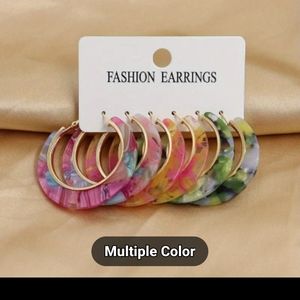 3 Pair Fashion Earrings
